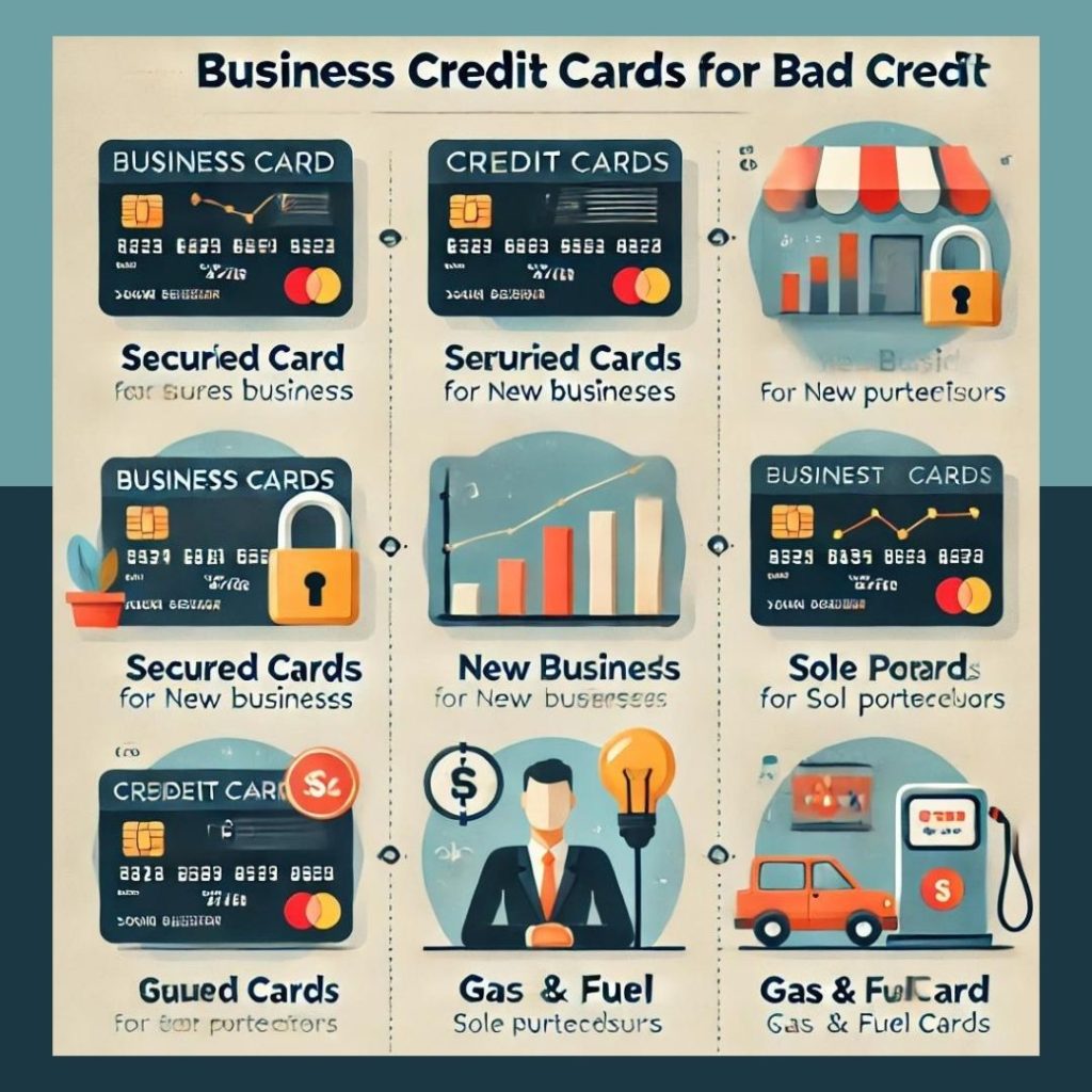 Business Credit Cards for Bad Credit